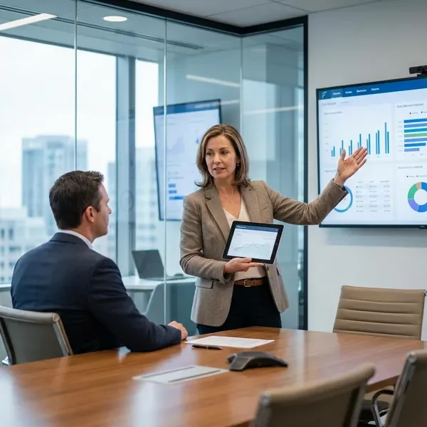 Financial advisor using SaaS technology